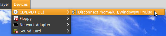 How To Mount An ISO On VMware Player